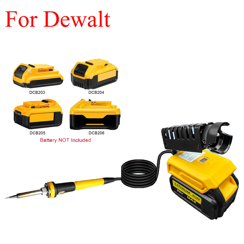 Power Tools Dewalt - Портативный комплект паяльника, совместимый с аккумулятором