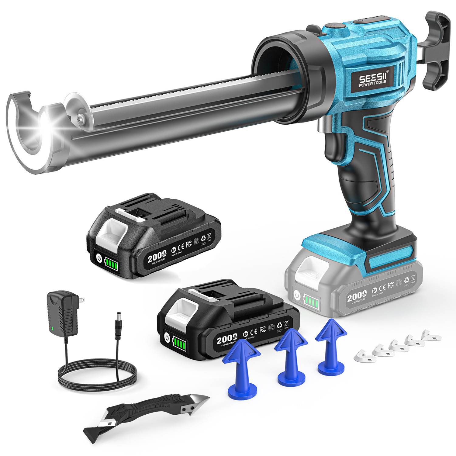 Power Tools Diy - Электрический пистолет для герметика SEESII без