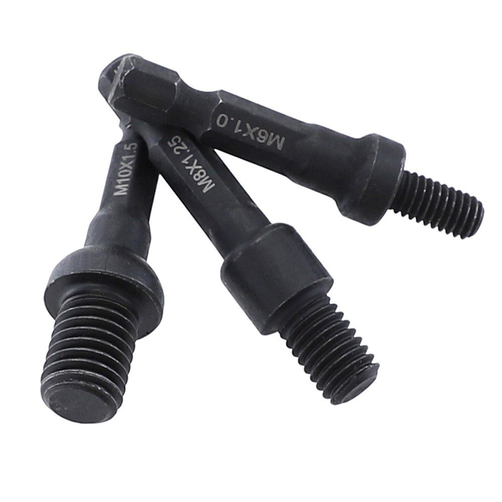 Power Tools Online - 3 шт. адаптер гнезда M6/M8/M10 Cr-Mo