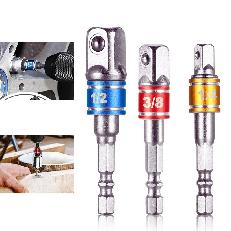 Power Tools Online - Адаптер-удлинитель ударной отвертки с головкой, удлиненный