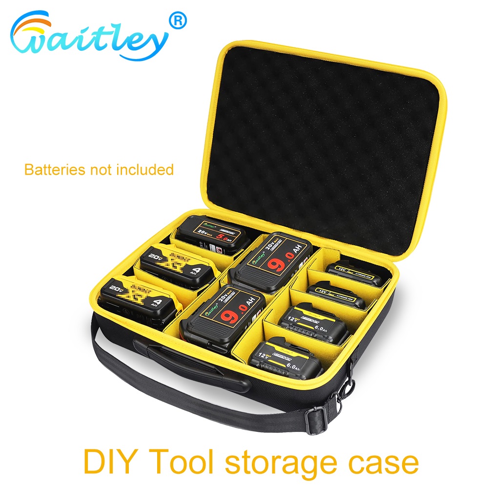 Power Tools Store - Портативный чехол для хранения аккумуляторов Waitley,
