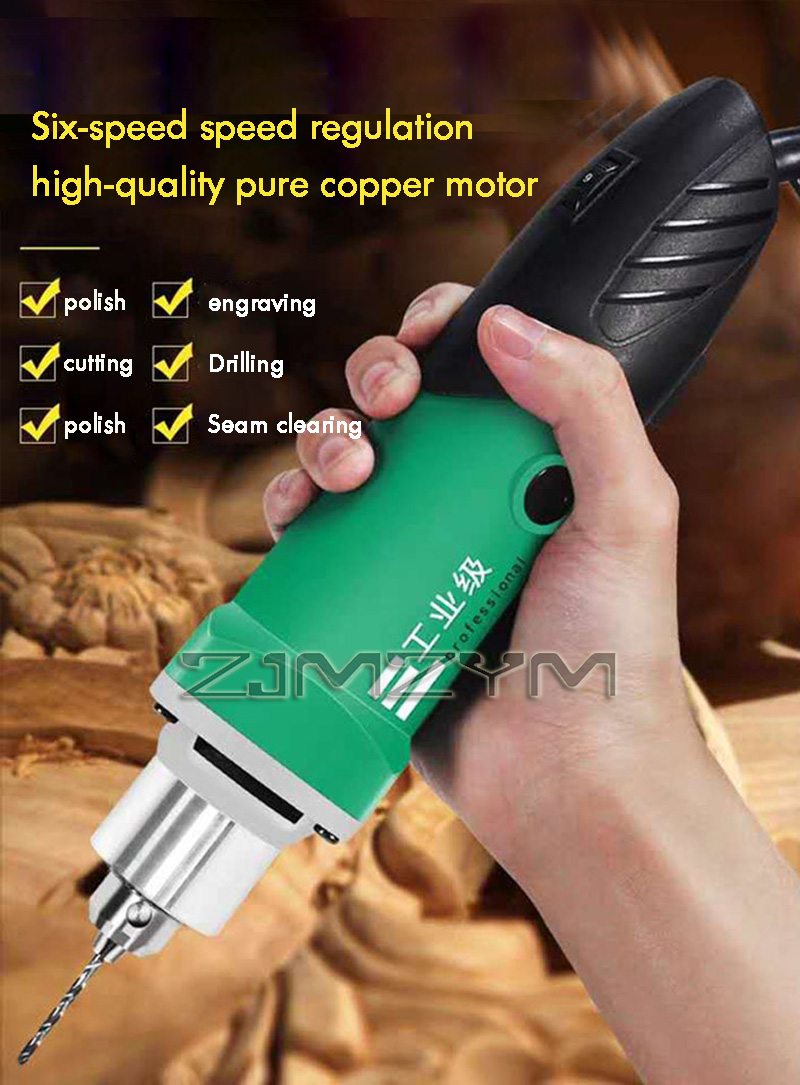 Power Tools Online - 6-позиционный мощный гравер с переменной скоростью,