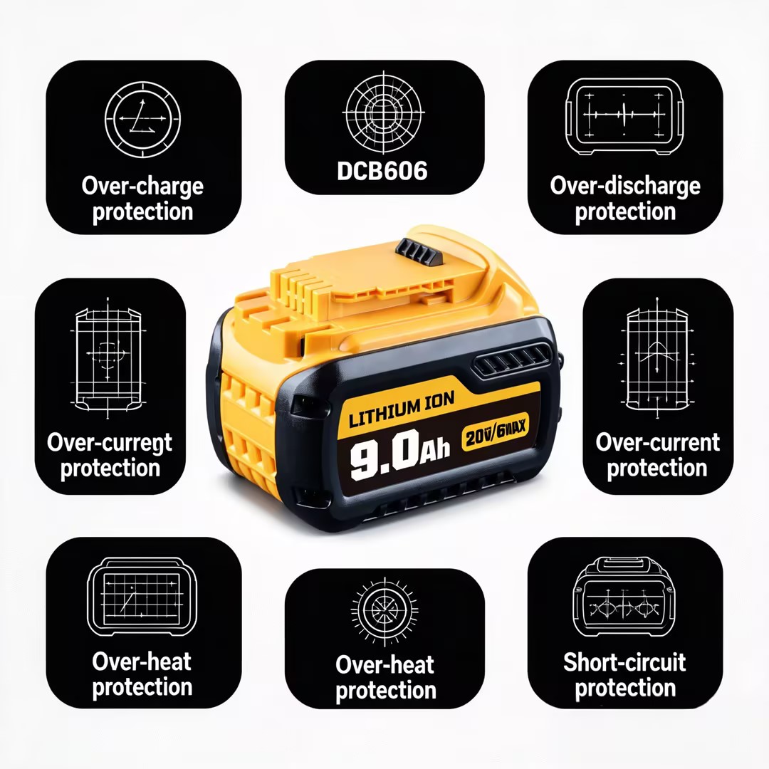 Литий-ионный аккумулятор 9/12/ – обзор и цена Power Tools Dewalt