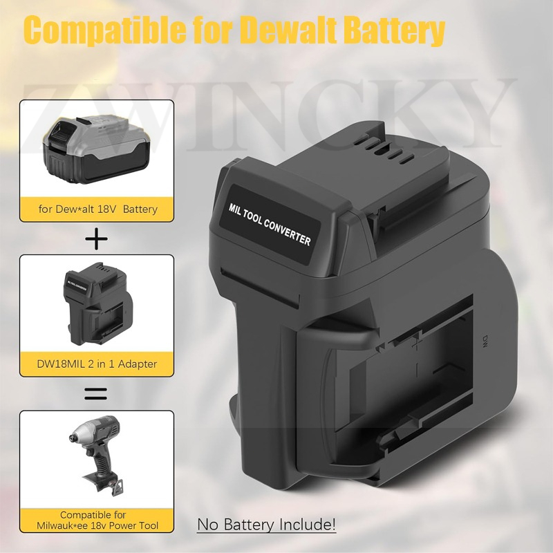 Адаптер батареи ZWINCKY для ли – обзор и цена Power Tools Dewalt
