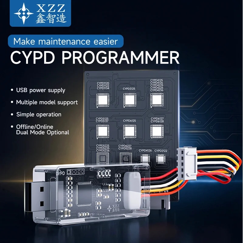 Программатор XZZ CYPD с питани – обзор и цена Power Tools Online